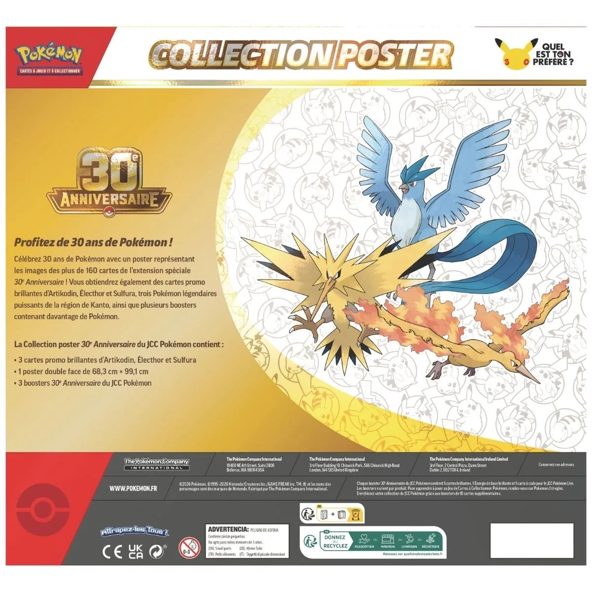 Collection Poster - 30e Anniversaire