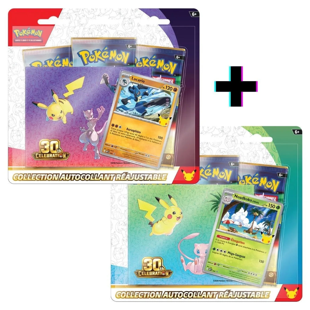 Lot de 2 Tripacks - 30e Anniversaire